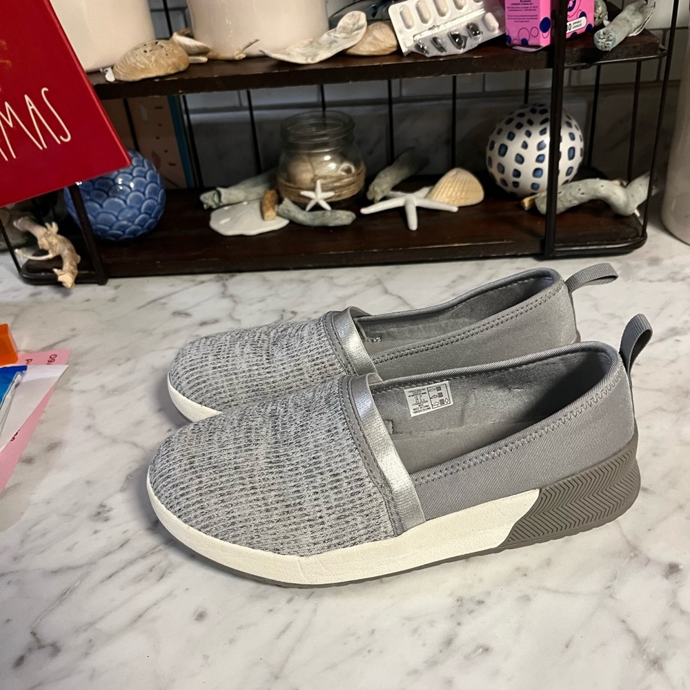 Lands' End Gray Slip-On Shoes - Picture 3 of 6